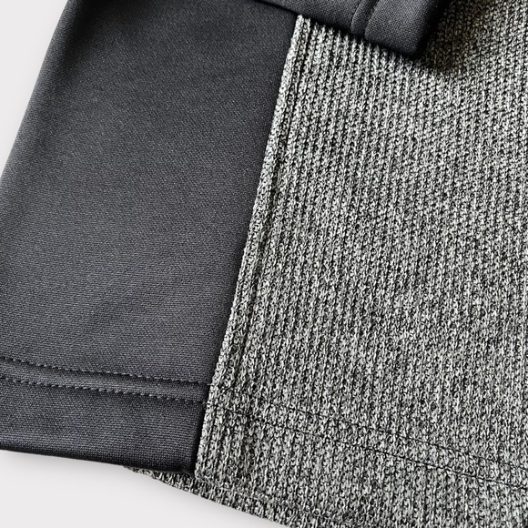 Spyder Quarter-Zip Pullover Sweater L | Waffle Knit Fleece-Lined Techwear Core - Picture 9 of 13